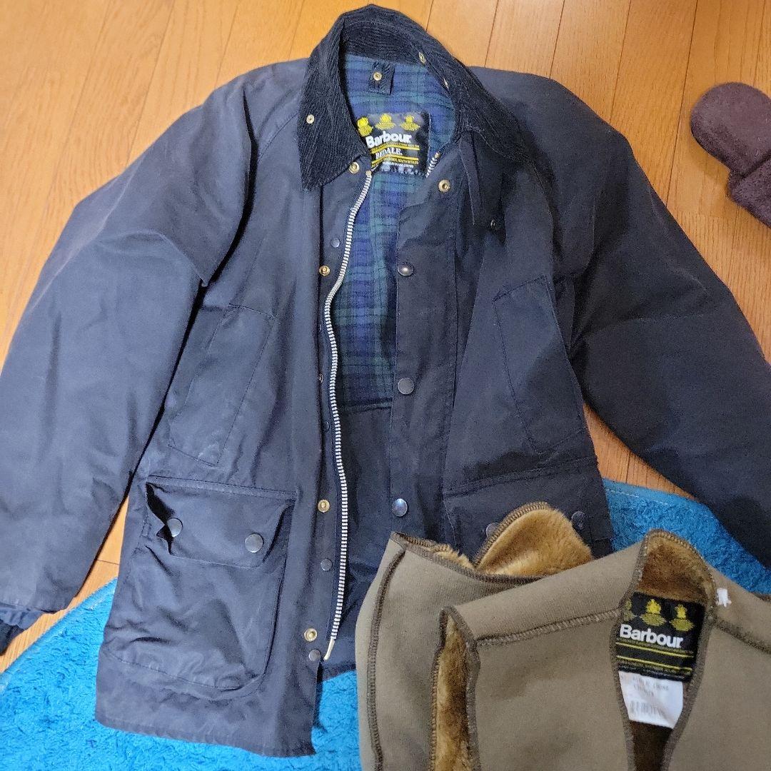 Barbour A104 Bedale Jacket ネイビー C38/91cm（Barbour jacket