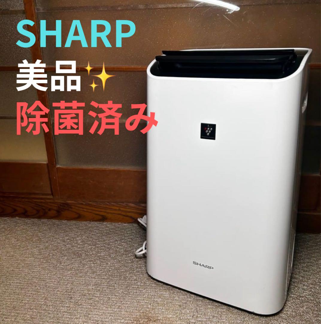 ルーバー一部欠損 SHARP 衣類乾燥除湿機 約3.1L ホワイト 2017年
