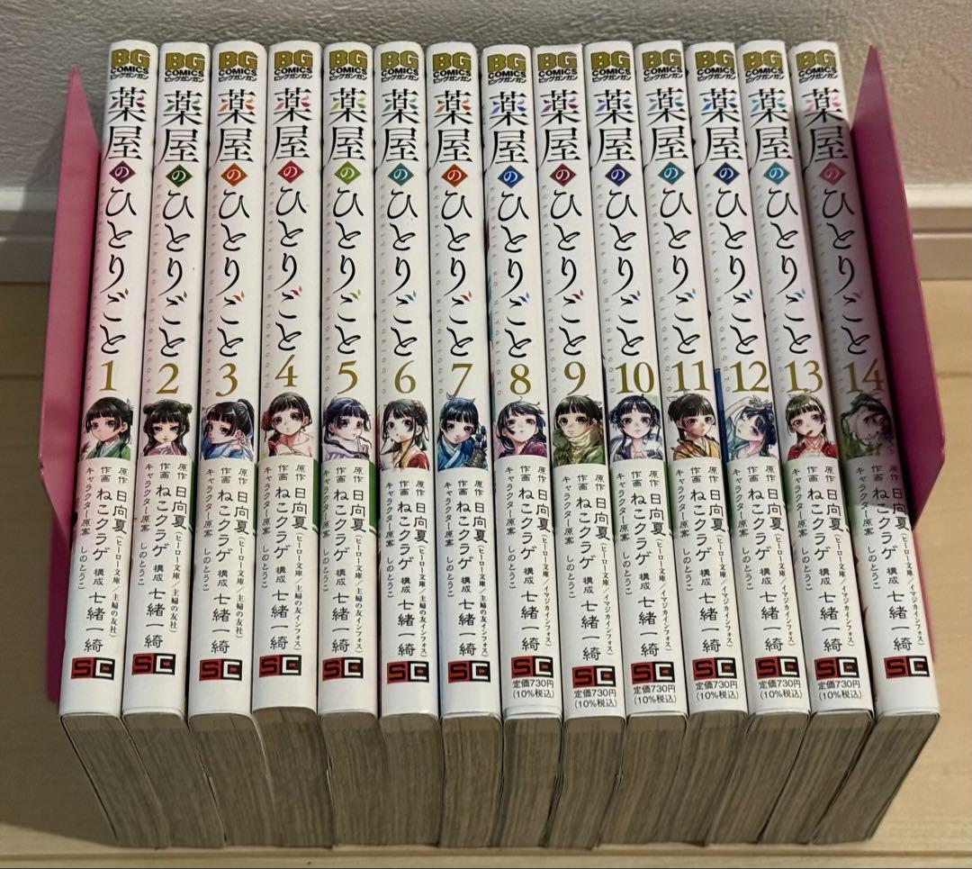 全巻帯付き！薬屋のひとりごと ねこクラゲ 全巻セット 全巻帯付き！薬屋のひとりごと ねこクラゲ 全巻セット