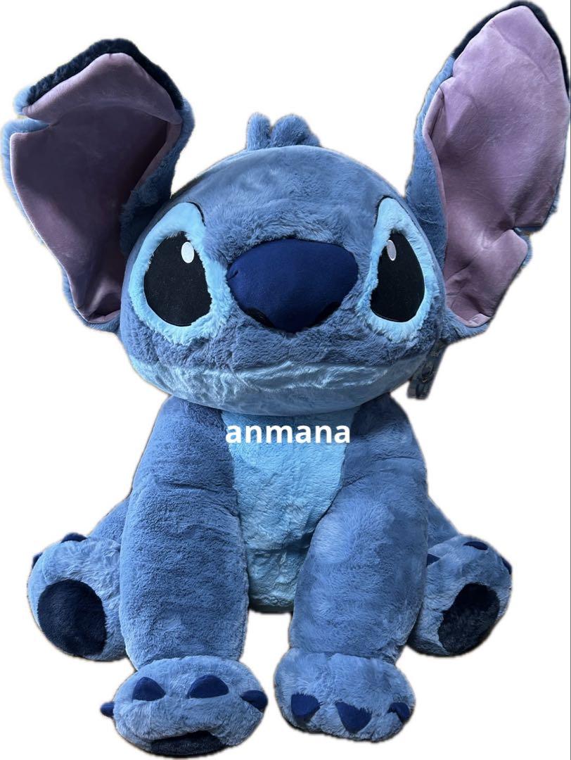スティッチ コストコ 特大ぬいぐるみ　限定 コストコ」に巨大スティッチが登場！ でっかいカートがいっぱい