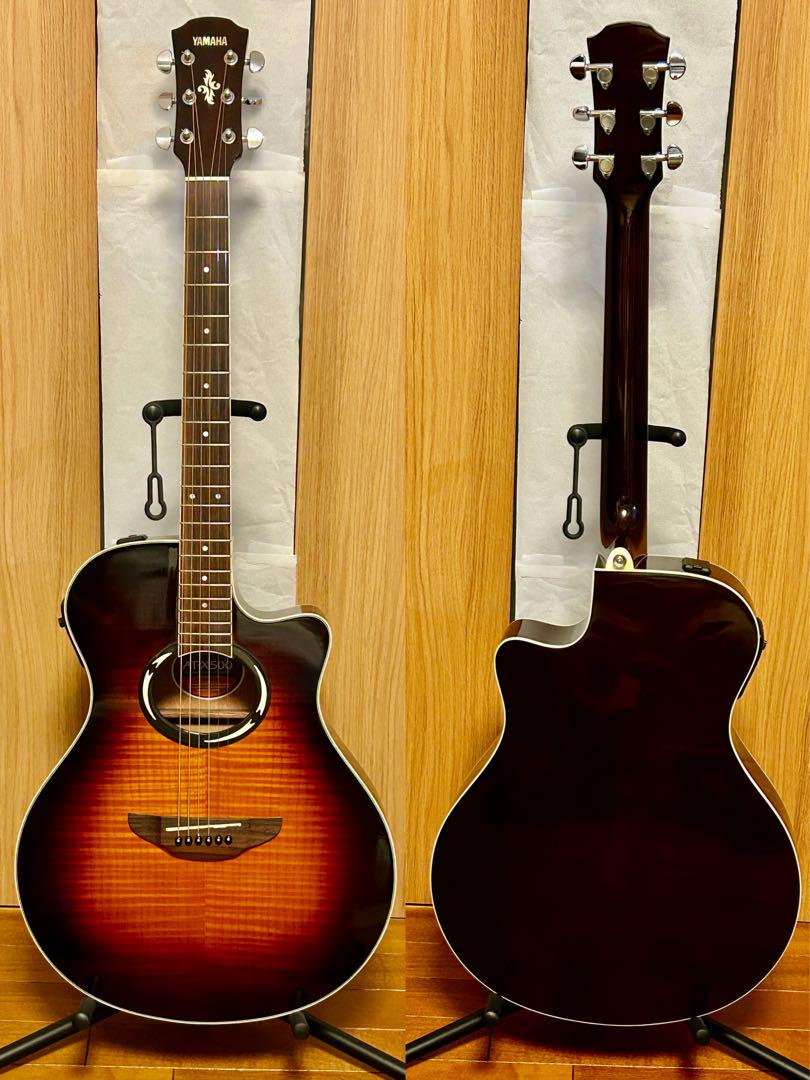 会員様限定 お買い得商品 すぐ使える超美品 YAMAHA APX-500FMOVS クリーニング・整備済み ギター