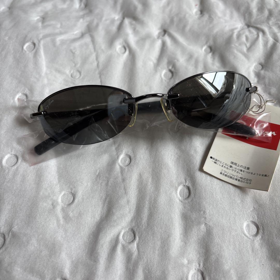 レイバン Ray-Ban ブラック オーバルサングラス W3057 中古・古着通販】RAY-BAN (レイバン) オーバルサングラス