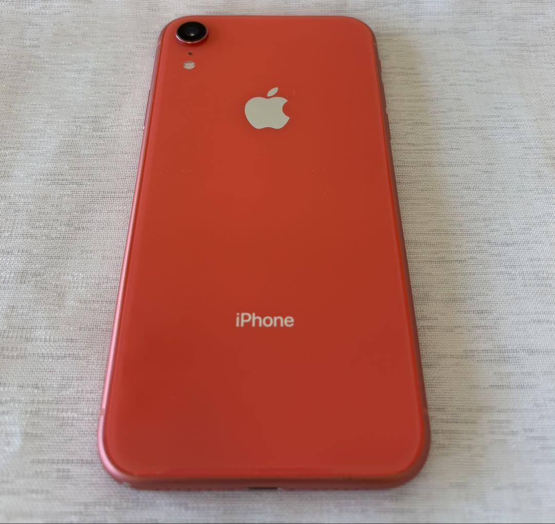 ✓ iPhone XR 128GB SIMフリー 画面割れあり（動作確認済み