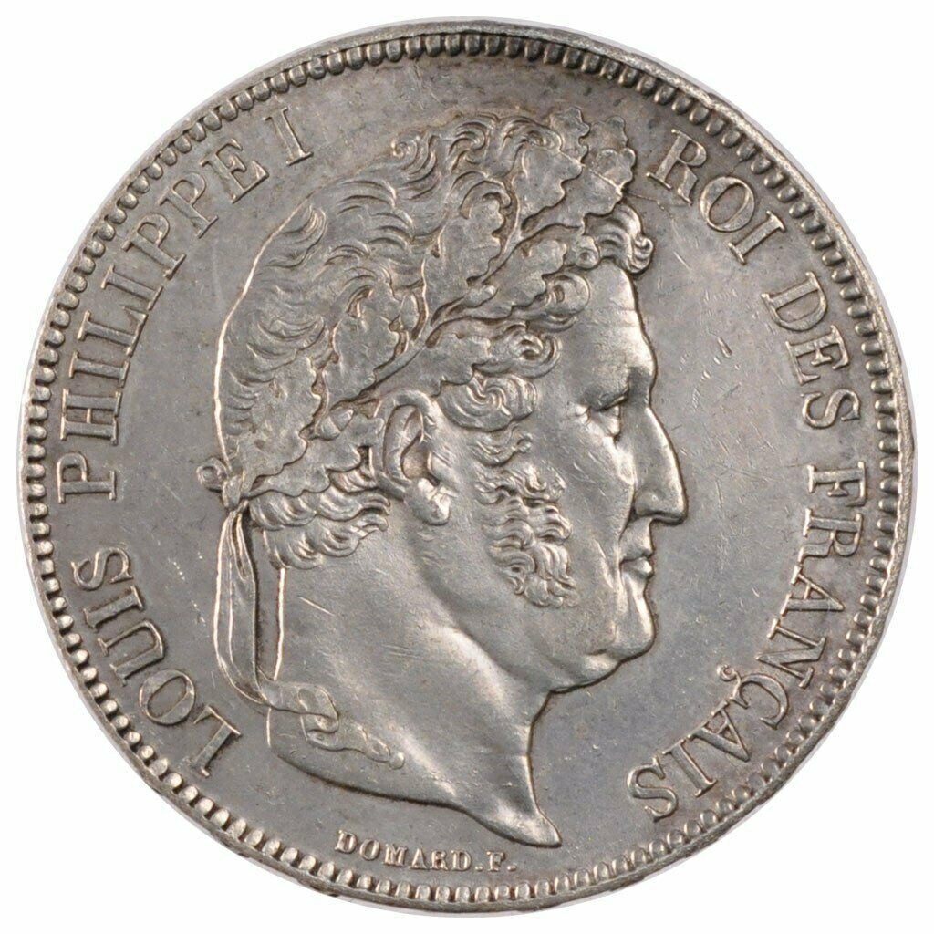 本物保証　1824年 フランス 5フラン銀貨、アンティークコイン 2025年最新】Yahoo!オークション -フランス5フラン銀貨の中古品