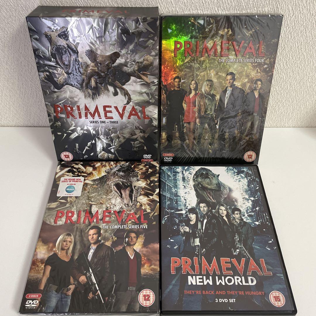 輸入盤】 Primeval プライミーバル 恐竜復活 全シリーズ完結