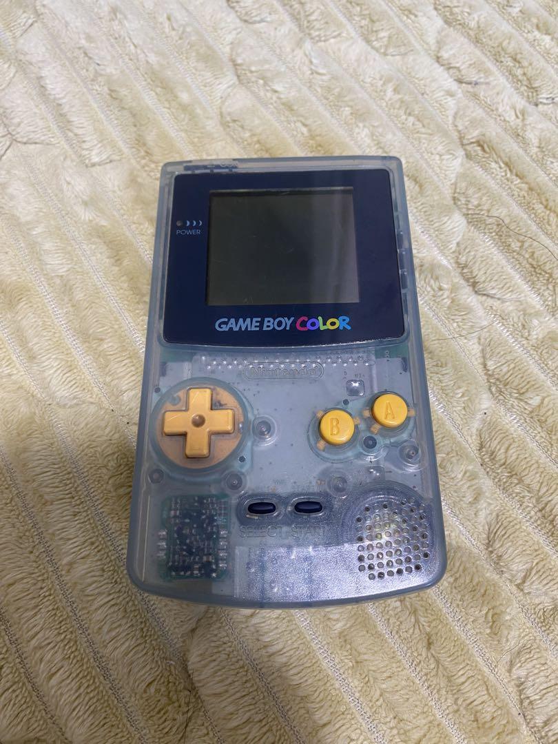限定色ゲームボーイカラー　本体ウォーターブルー（CGB-001）動作確認済 中古】本体）【動作確認済】任天堂/ゲームボーイカラー ブルー