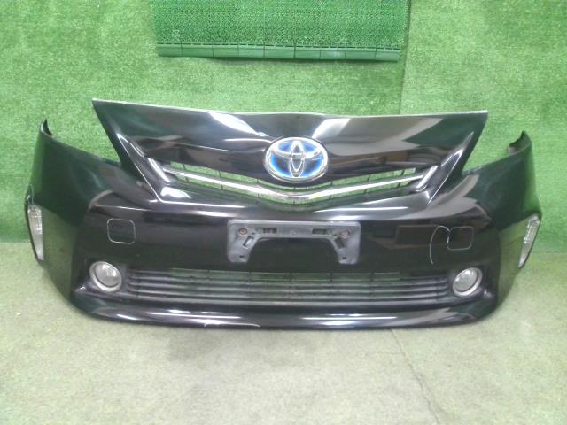プリウスα zvw41w フロントバンパー　中古 プリウスα ZVW40/ZVW41 後期 純正フロントバンパー
