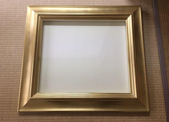 絵画用 額縁 F10サイズ 大仙 油絵用額縁 F10サイズ スクラッチゴールド A424F0700 1枚