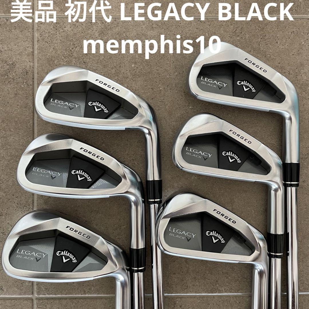 美品 初代 LEGACY BLACK アイアン 6本セット M10DB 美品 初代 LEGACY BLACK アイアン 6本セット M10DB（Mizuno