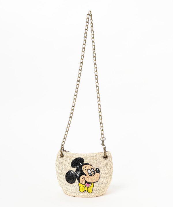 ☆ 美品 BEAMSBOY 45th Disney別注 アバカ ミニBAG BEAMS BOY（ビームスボーイ）の「BEAMS BOY / 45th別注 Disney