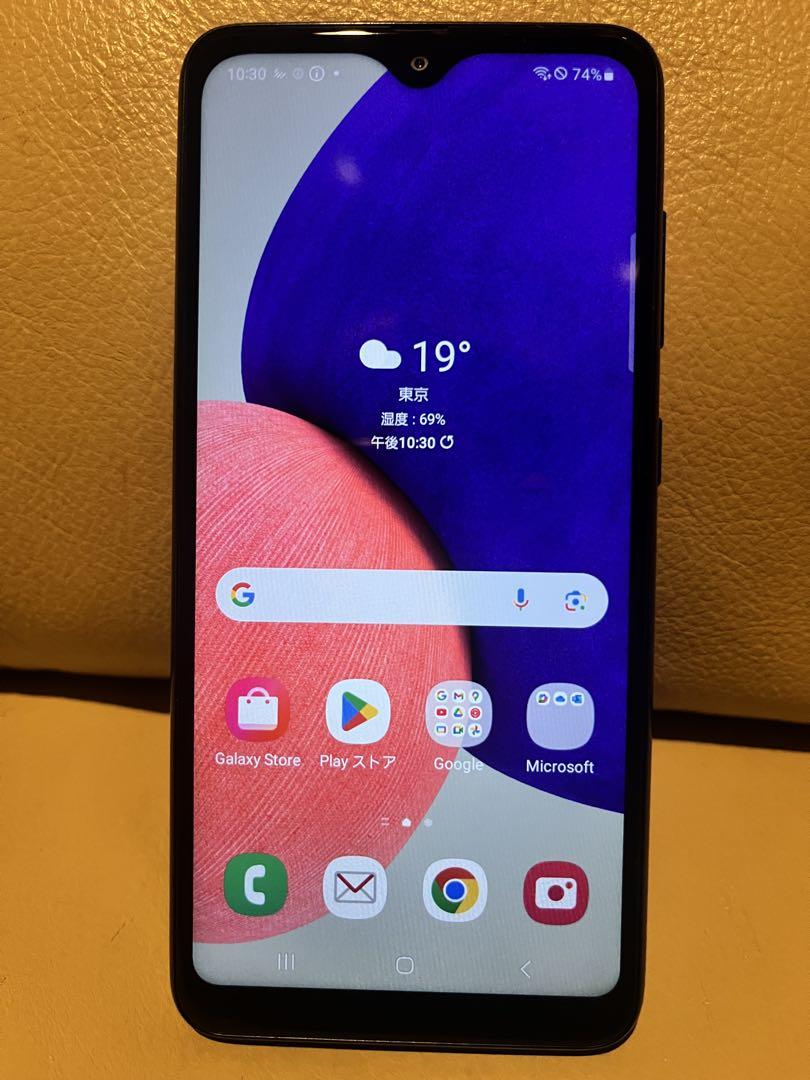 極上美品 ドコモ SC-56B Galaxy A22 5G ブラック シムフリー