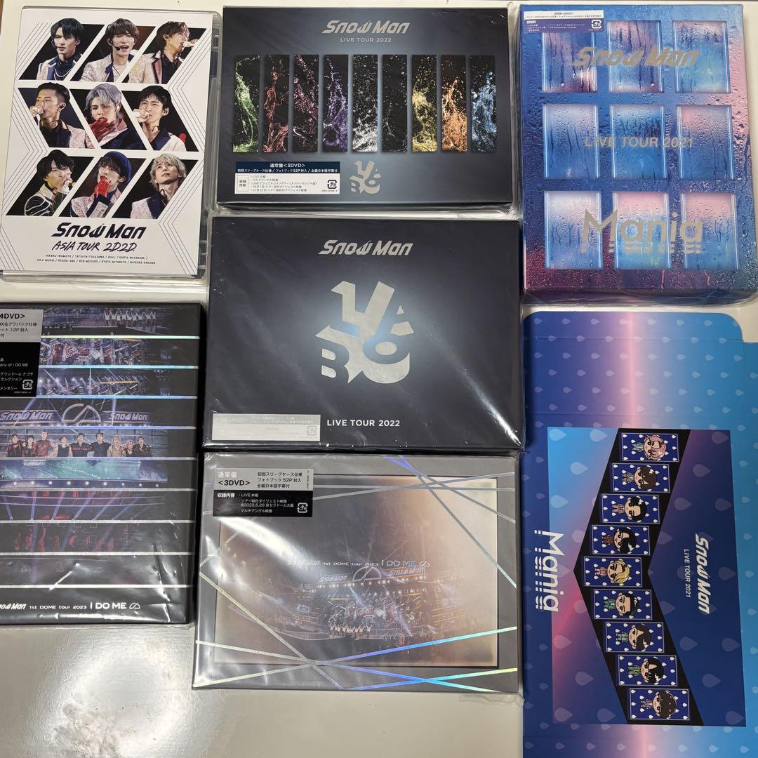 アイドルグッズ SnowMan LIVEDVD SnowMan LIVEDVD (2D.2D・Mania・Labo・idome) （開催中セール