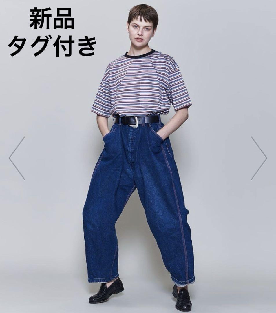 6(ROKU)COTTON MULTI BORDER T-SHIRT Tシャツ 6（ロク）の「＜6(ROKU)＞COTTON MULTI BORDER T-SHIRT 2022SS/T