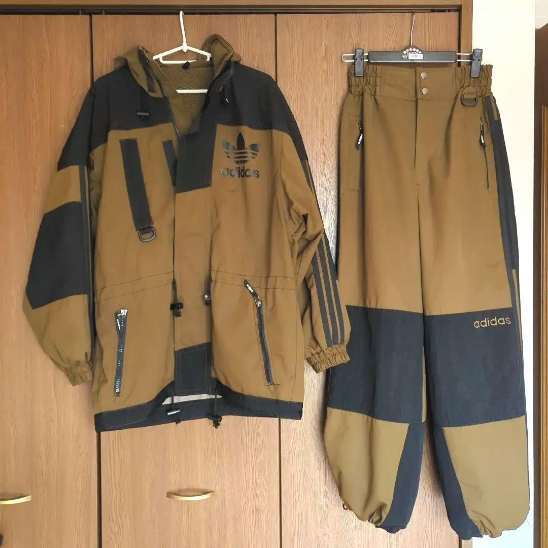 【adidas】 アディダス デサント スキーウェア ヴィンテージ 上下 S shopbring_9025a250002
