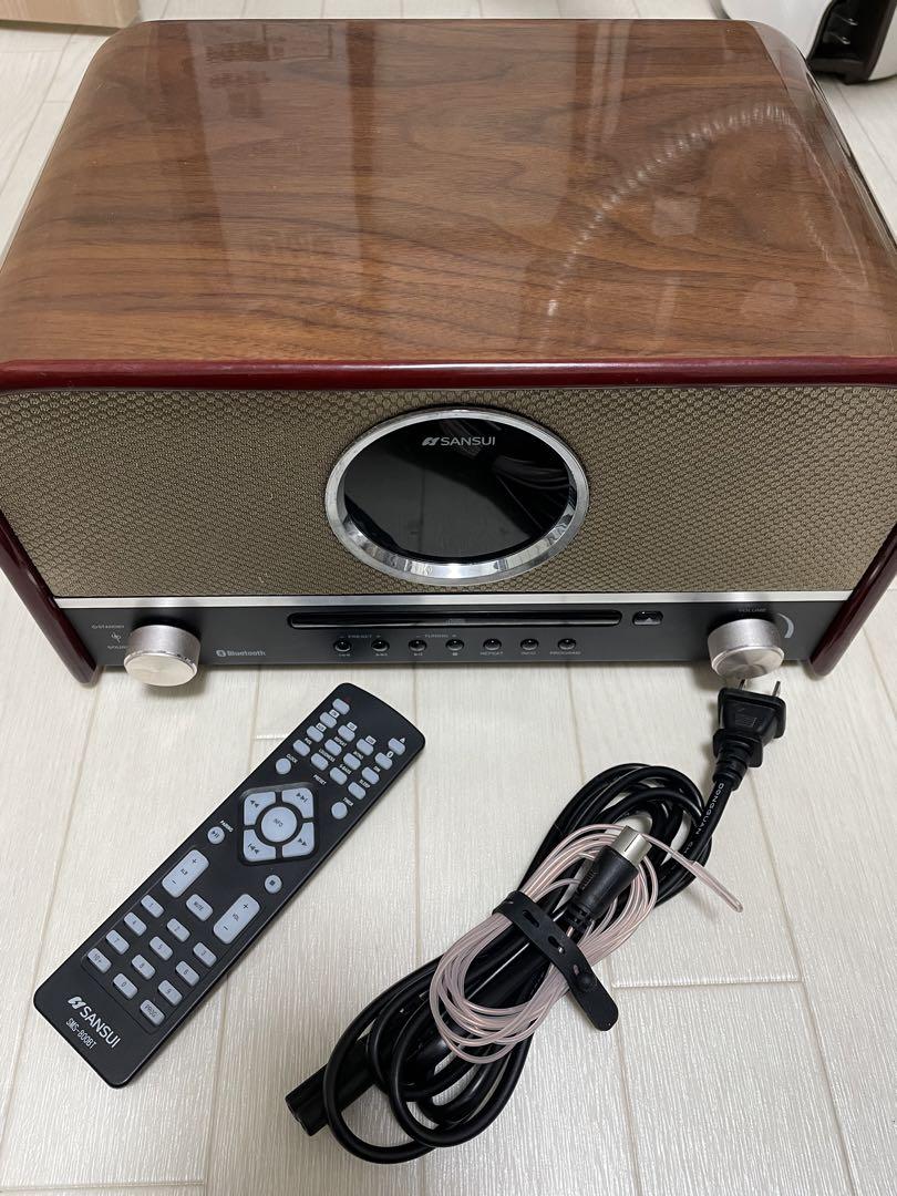 SANSUI CDプレーヤー Bluetooth対応 SMS-800BT （SANSUI CD
