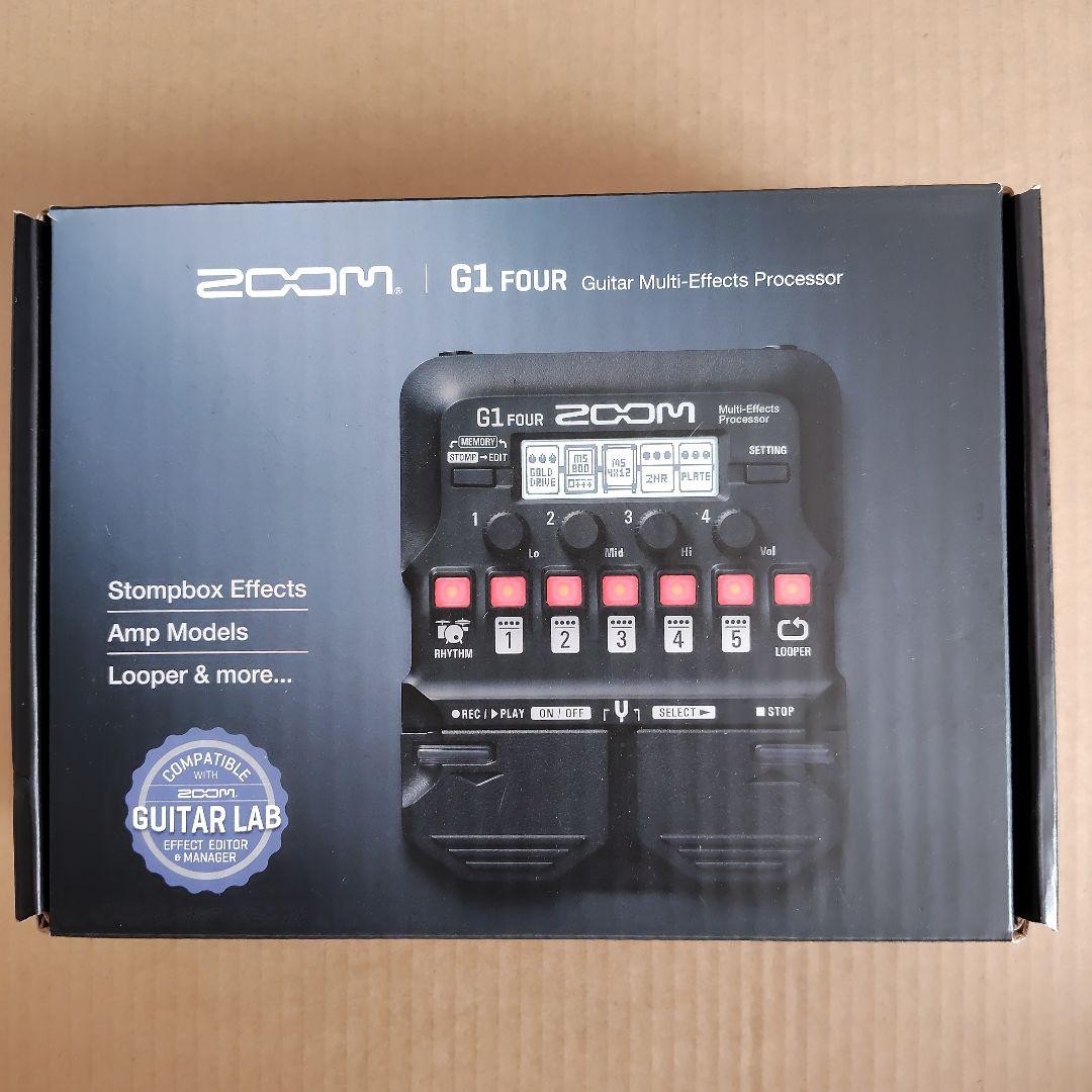ZOOM G1 FOUR 純正アダプター付き （ZOOM G1 FOUR Multi-Effects