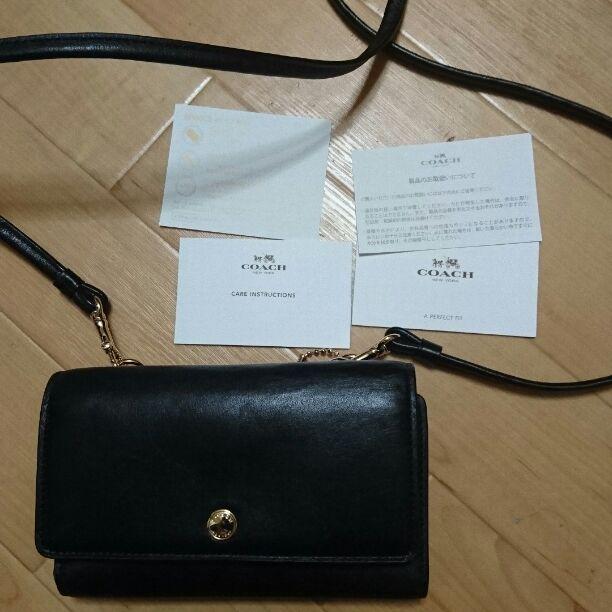 COACH ポシェットタイプ財布 公式】COACH – コーチ 財布バッグ＆モバイルショルダー レディース