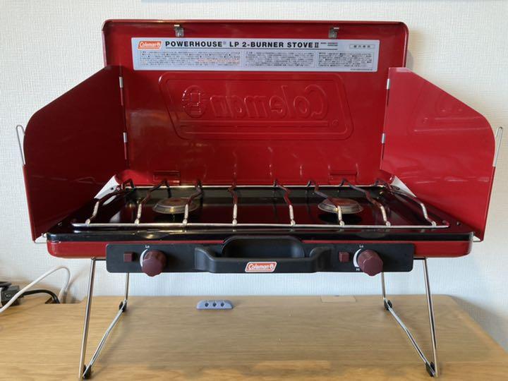Coleman POWERHOUSE LP TWO BURNER スタンドセット Coleman POWERHOUSE LP TWO BURNER スタンドセット - メルカリ