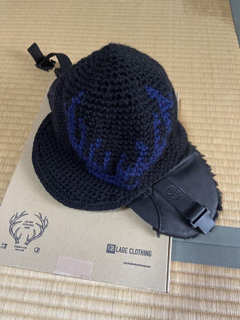 mountain labo　LADEビーニー　黒 Beanie | LADE SNOW - Custom Order Beanie