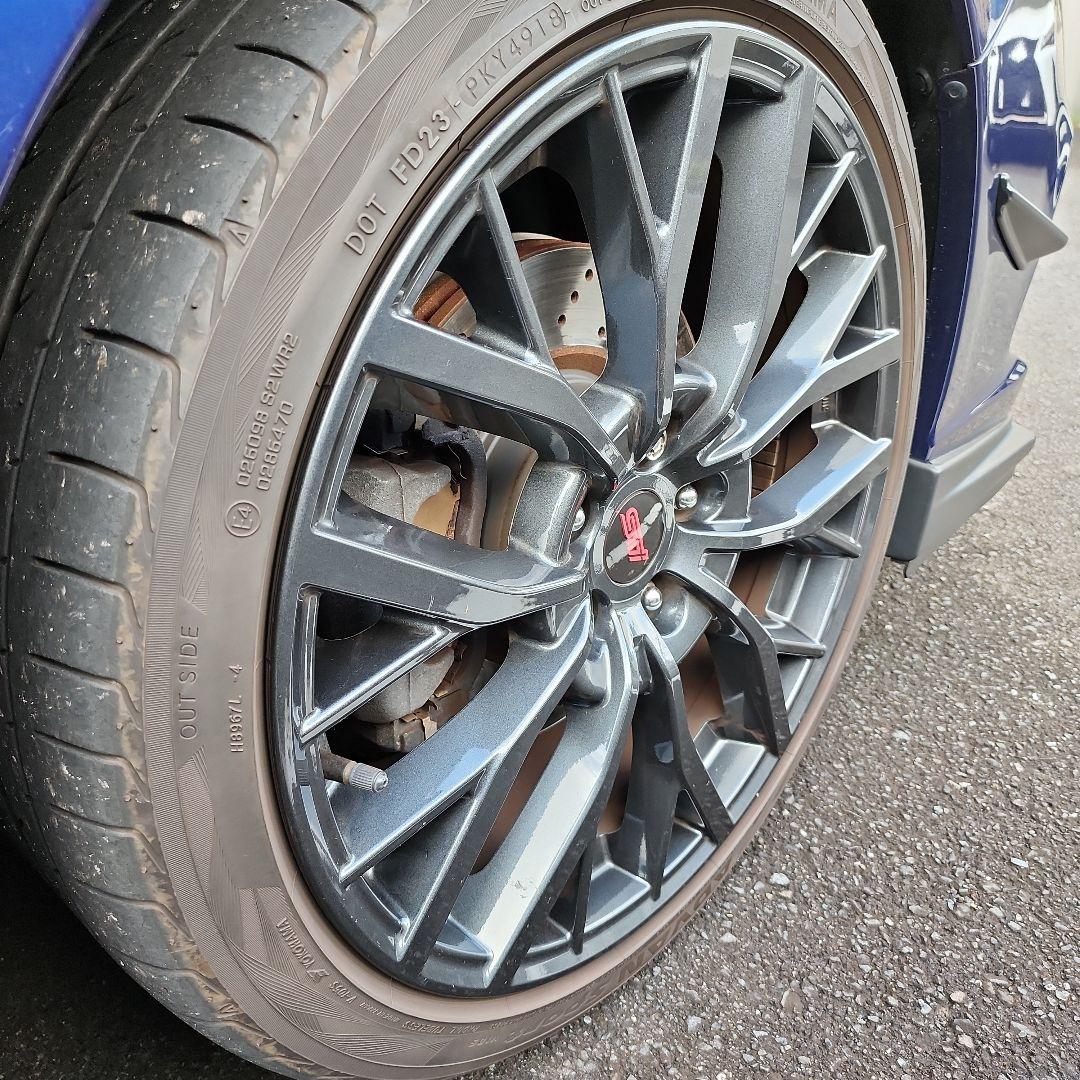 wrx純正ホイール19インチ！ スバル WRX STI VAB F型 純正ホイール 19インチ - メルカリ