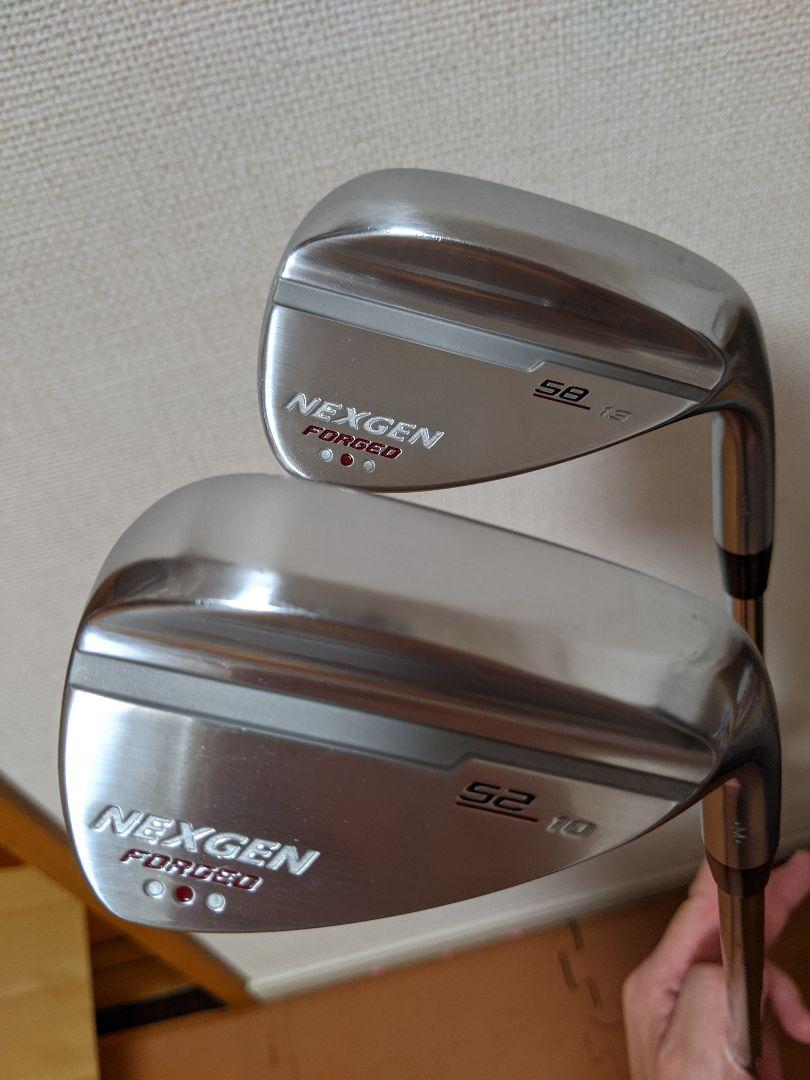 NEXGEN 52°・58°ウェッジ2本（楽天市場】NEXGEN FORGED WEDGE