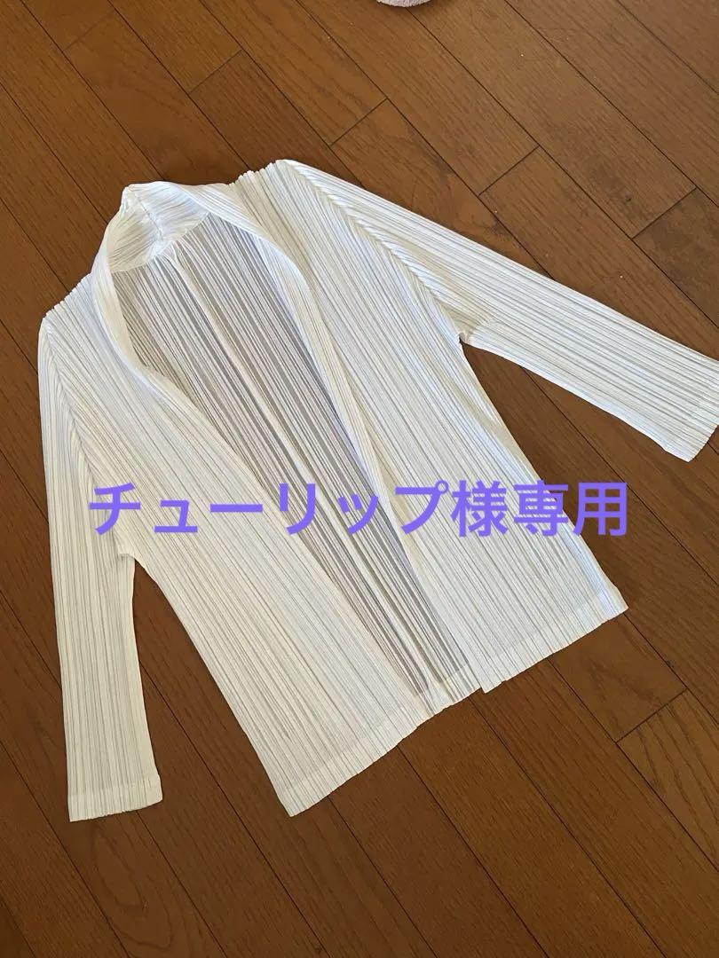 プリーツプリーズ☆ボレロ 希少 プリーツプリーズ メッシュボレロ カーディガン ブラック