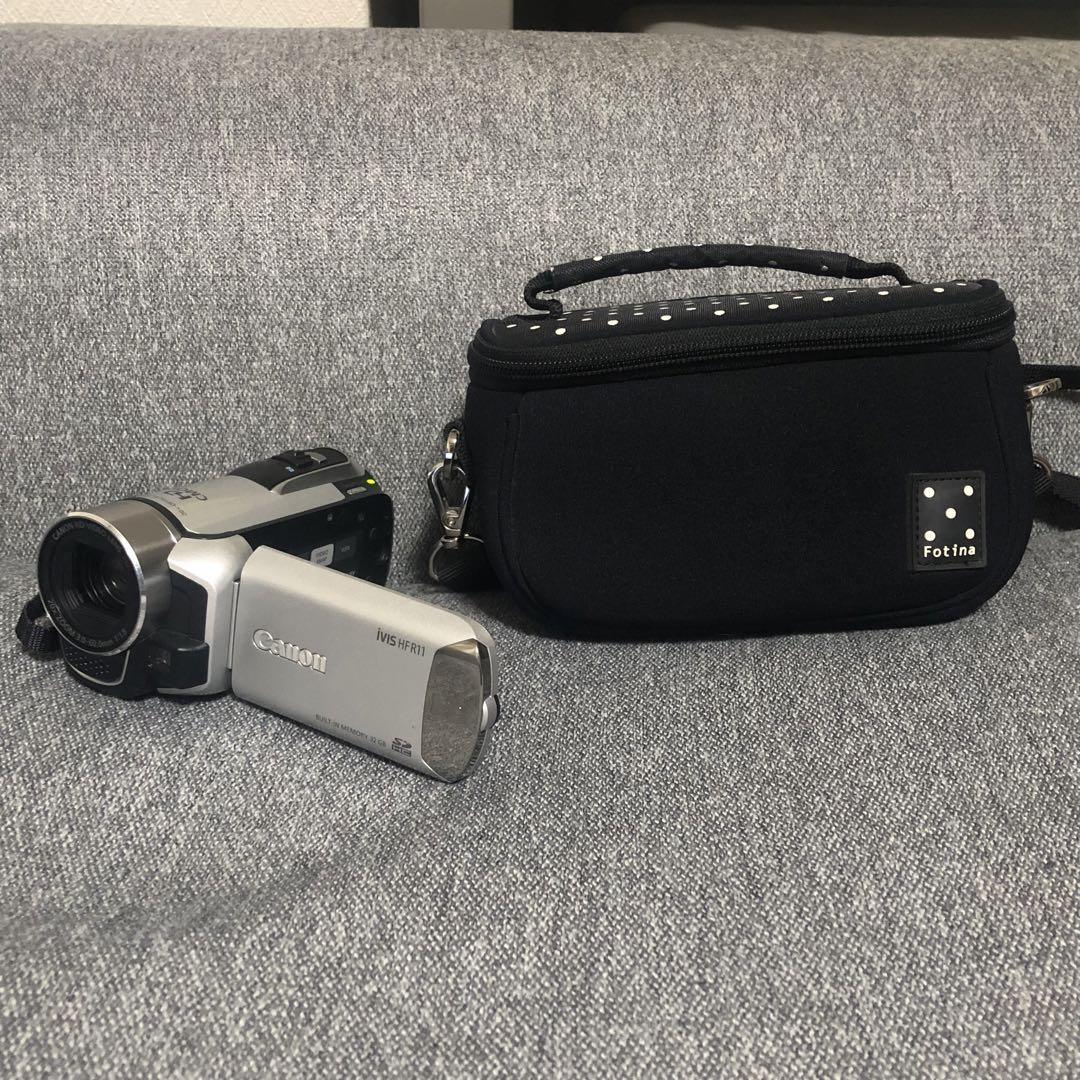 Canonキャノン iVIS HF R11 本体ケース付き（CANON iVIS HF R11