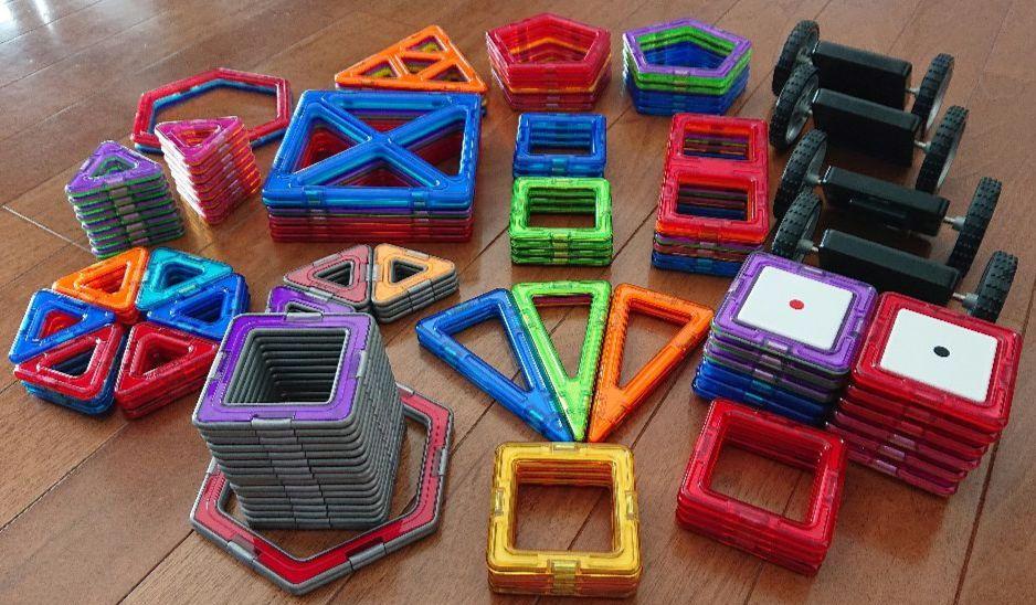 マグフォーマー 132ピース（マグネット 磁石知育 マグフォーマー