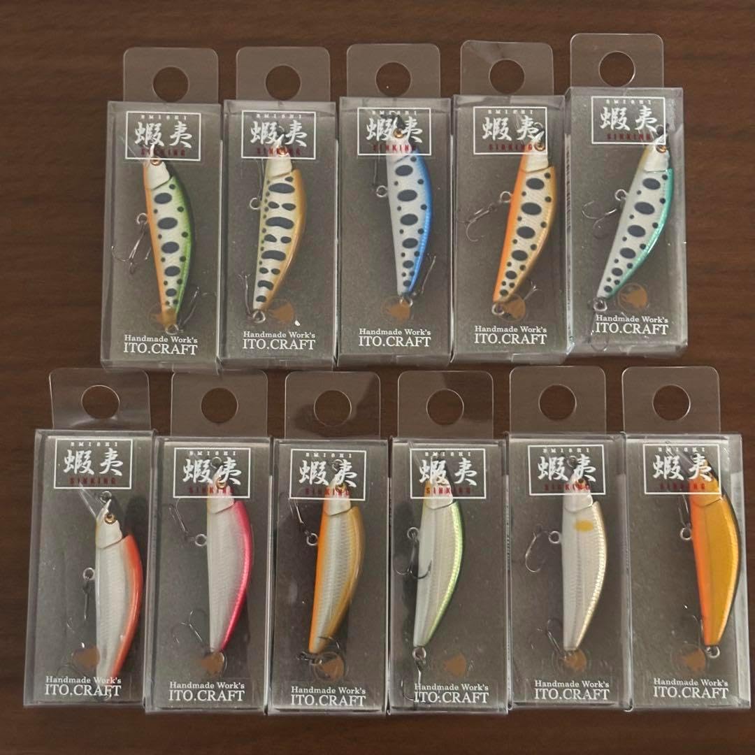 イトウクラフト エミシ50s TYPE1 11色セット （2） 渓流ルアー