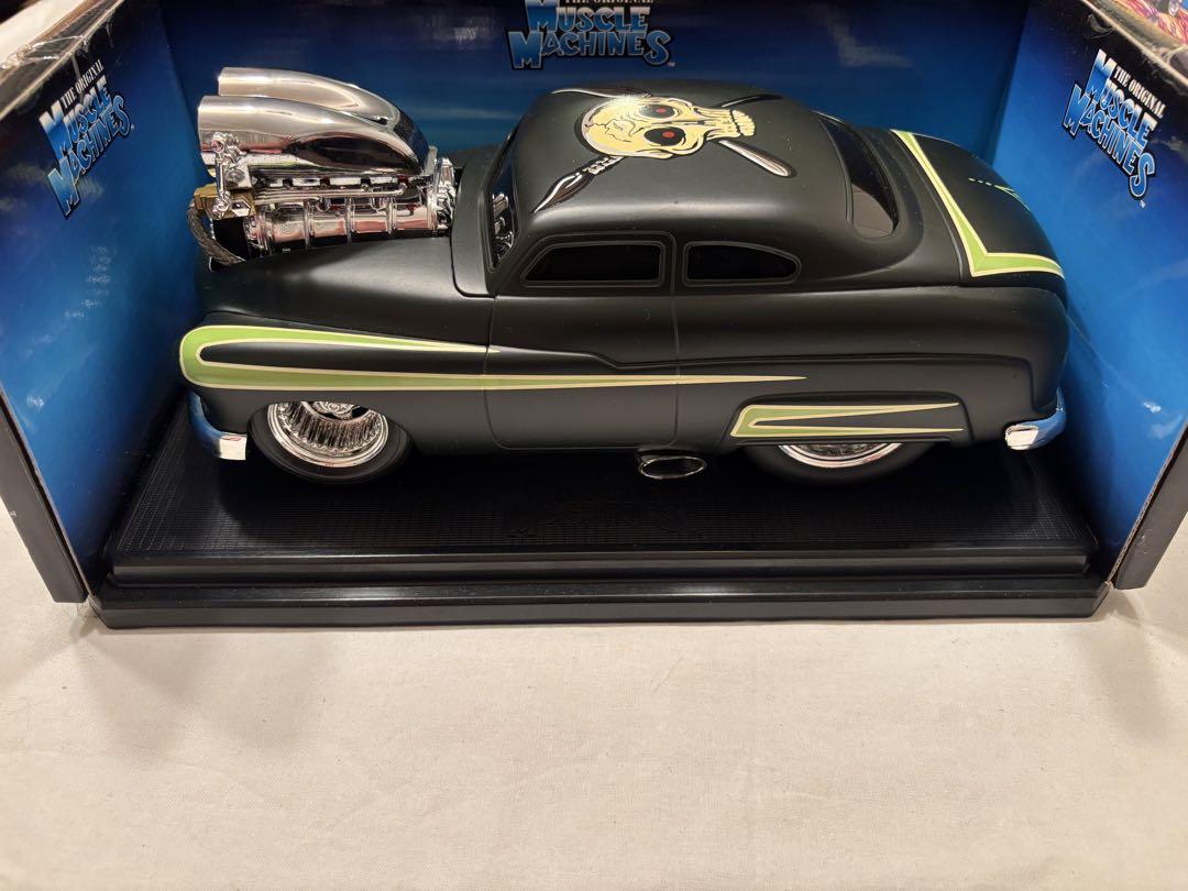 ミニカー MUSCLE MACHINES '49 MERCURY 1/18 1949 Mercury Muscle Machine Classic American Custom Hot Rod