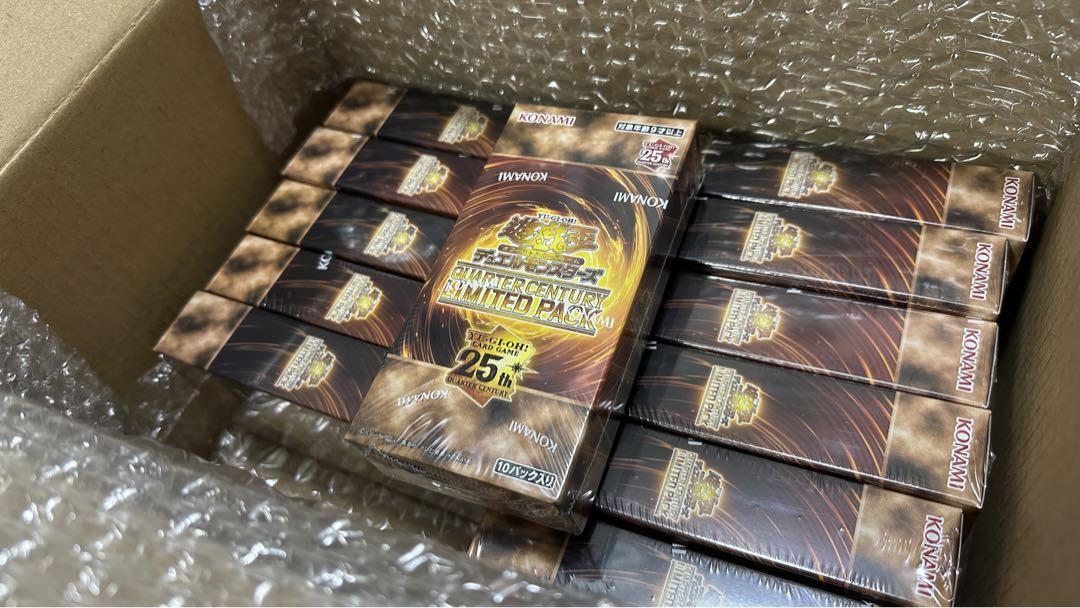 遊戯王OCG デュエルモンスターズ QUARTER CENTURY LIMITED PACK 12BOX 遊戯王OCGデュエルモンスターズ QUARTER CENTURY LIMITED PACK