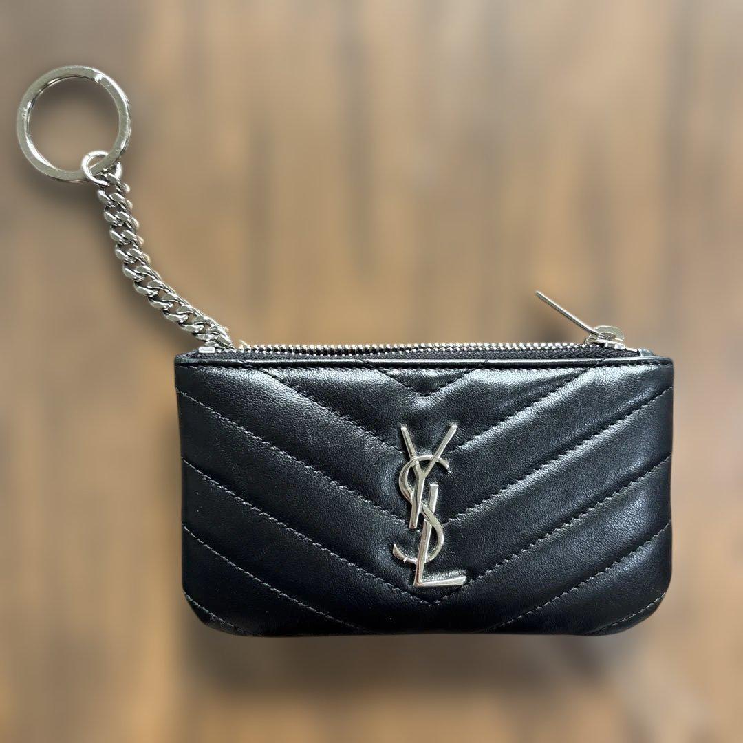イブサンローラン YSL ブラック コインケース キーポーチ キルティング Amazon | [サンローラン パリ] SAINT LAURENT PARIS コイン