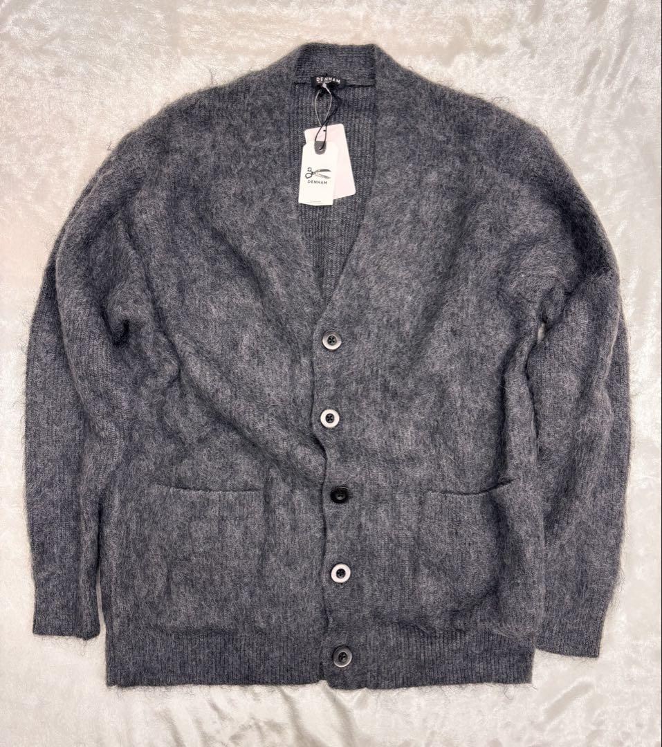 DENHAM MOHAIR CARDIGAN デンハムモヘアカーディガン　XL DENHAM 新作モヘアカーディガン入荷✨ | ショップニュース