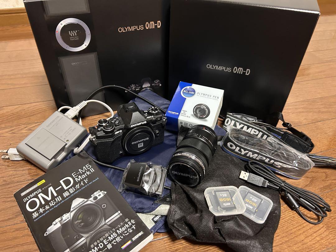 OLYMPUS OM-D E-M5 本体　レンズキット　12-50mmジャンク品 オリンパス 中古 1年保証 美品 OLYMPUS OM-D E-M5 Mark II 12