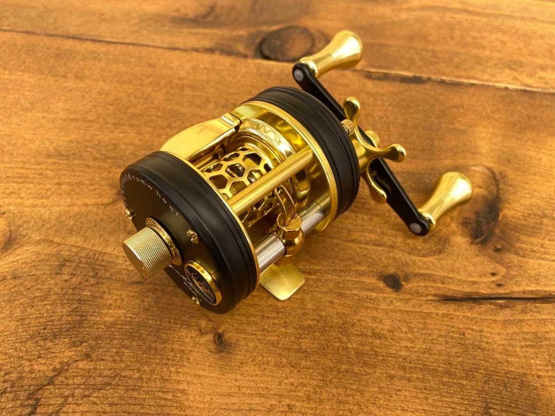 mingyang 明洋　ベイトリールw300 右　黒 インプレ】MingYang W300R ベイトリール【中華製アンバサダー?の