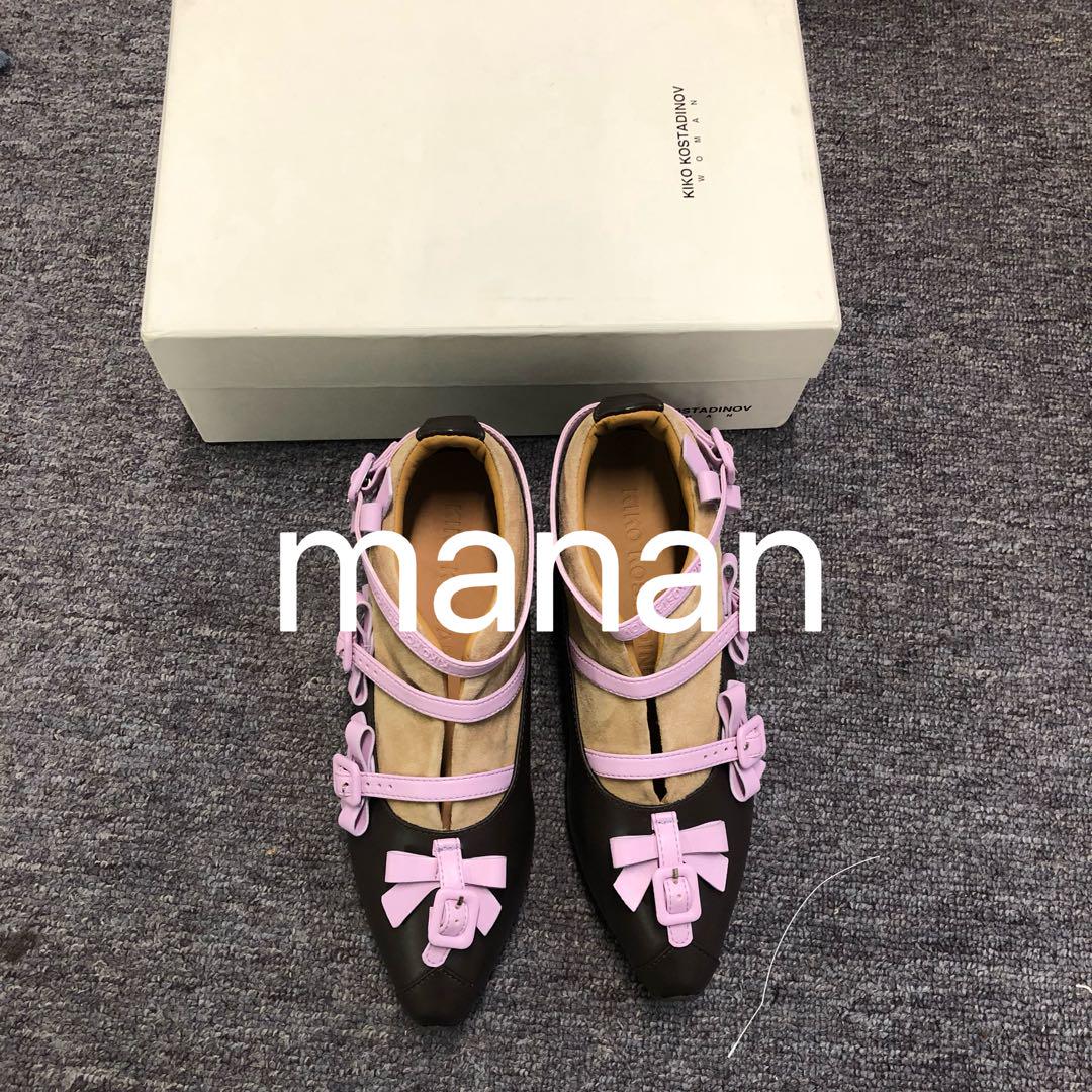 Kiko Kostadinov Ribbon Hybrid レザースニーカー Kiko Kostadinov Ribbon Hybrid レザースニーカー（Kiko