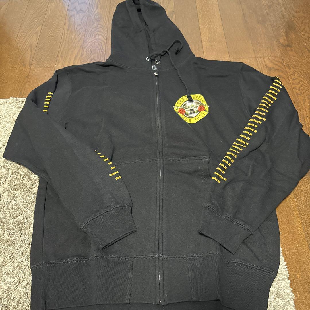 GUNS N' ROSES スカルデザイン パーカー Lサイズ GUNS N' ROSES スカルデザイン パーカー Lサイズ（GUNS N