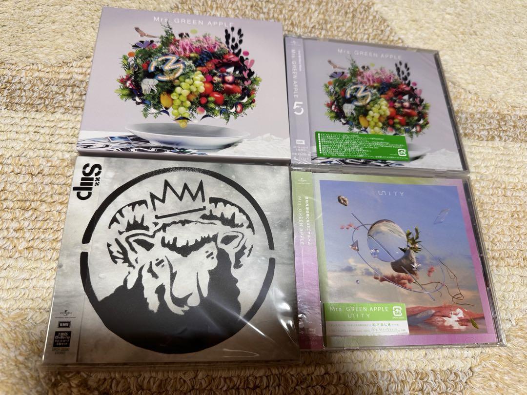 Mrs.GREEN APPLE CD 3点 Siip 1点 セット Mrs.GREEN APPLE CD 3点 Siip 1点 セット（レビュー高評価の商品