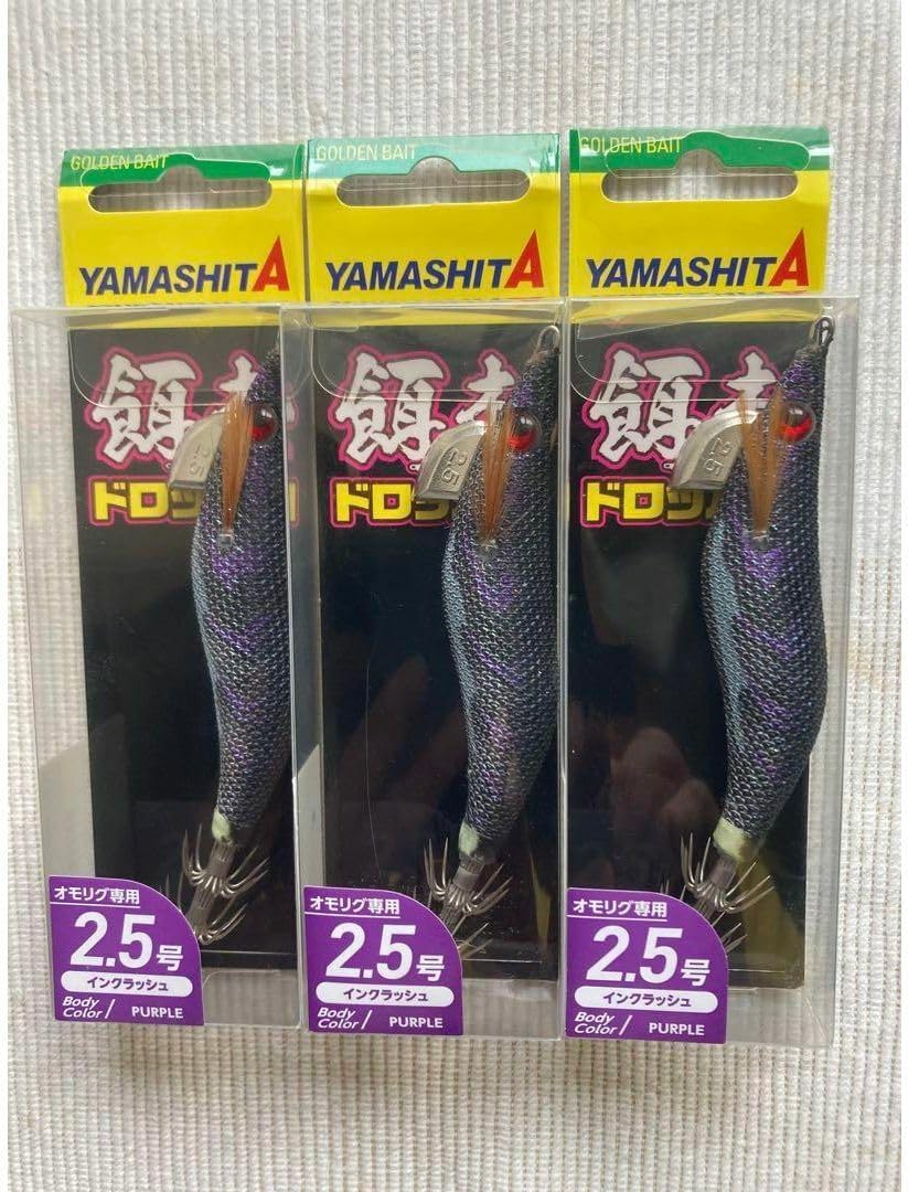 ヤマシタ　餌木　エギ　２４個　お買い得セット 限定色 餌木ドロッパー 2.5号 インクラッシュ セット（全6色
