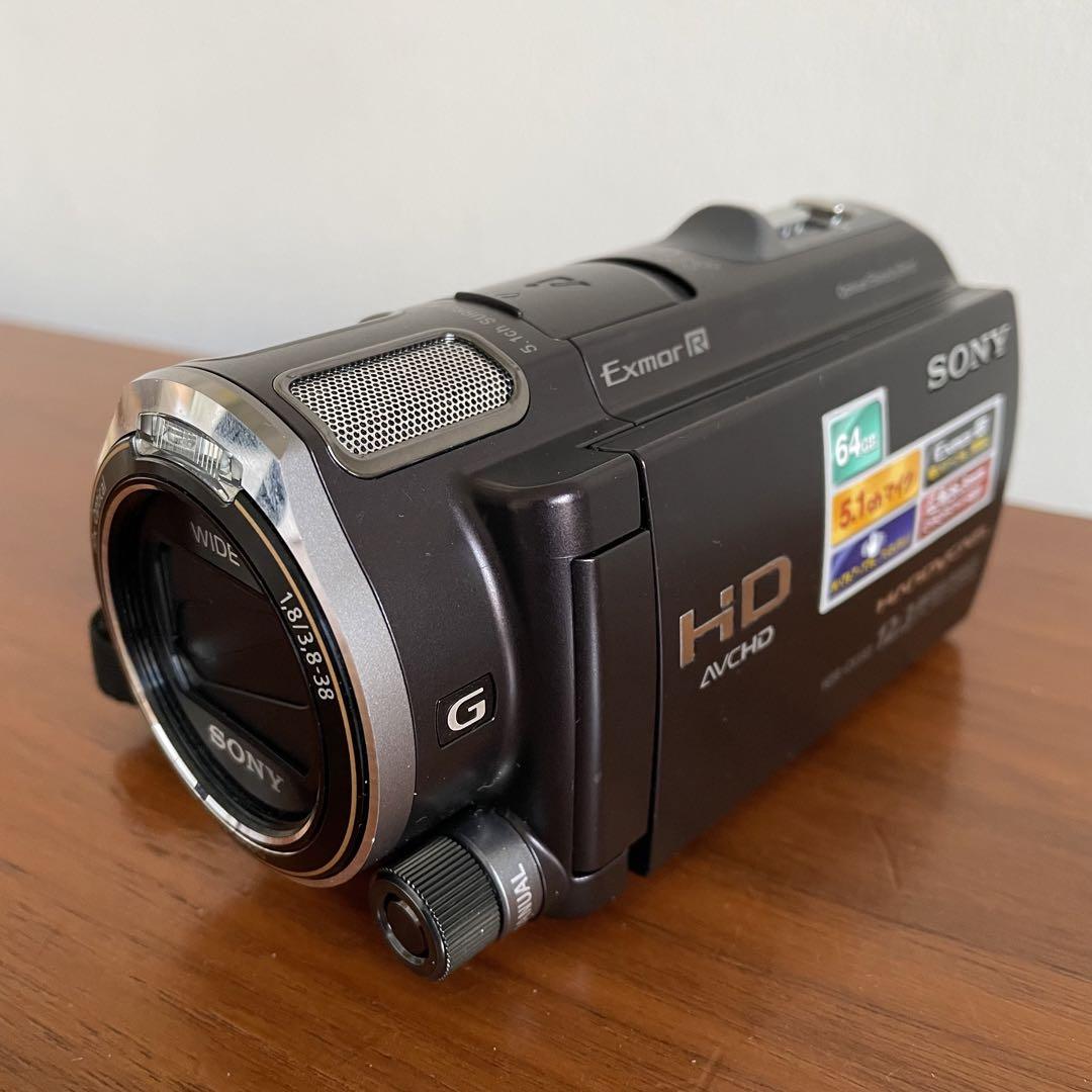 美品/SONY ビデオカメラレコーダー/HDR-CX560V/ハンディカム