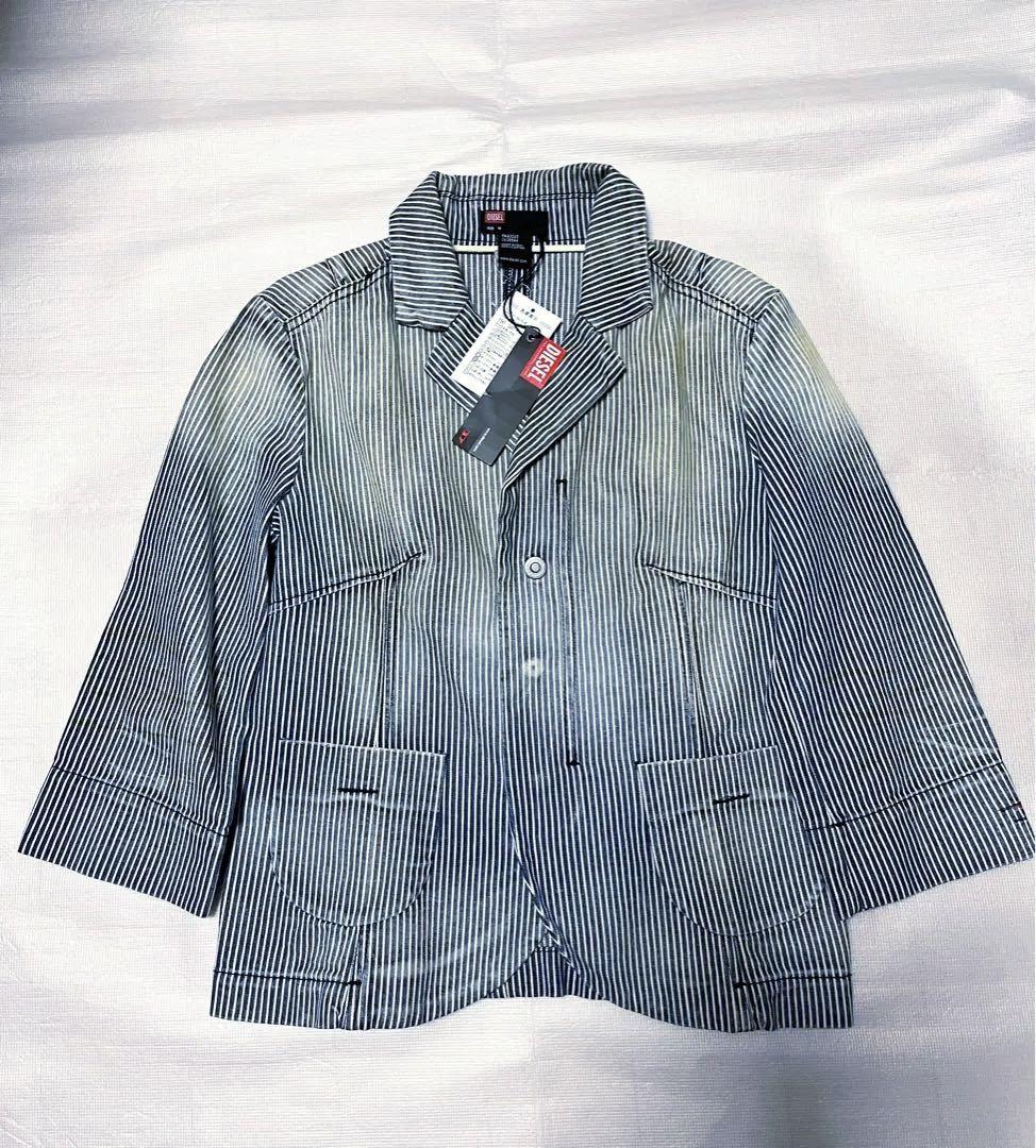 新品★タグ付き　DIESEL ヒッコリージャケット 新品☆タグ付き DIESEL ヒッコリージャケット（新品☆タグ付き