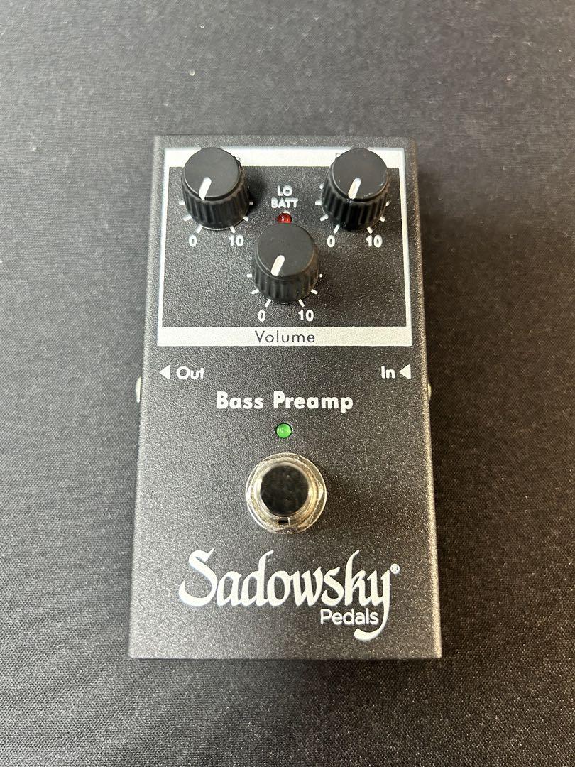 sadowsky bass preamp SBP-2（Effect Pedal Sadowsky SBP-2 Bass