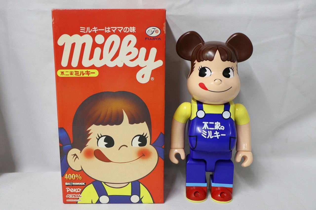 BE@RBRICK ペコちゃん 100% 400% オーバーオール 新品未開封 BE@RBRICK SERIES 50