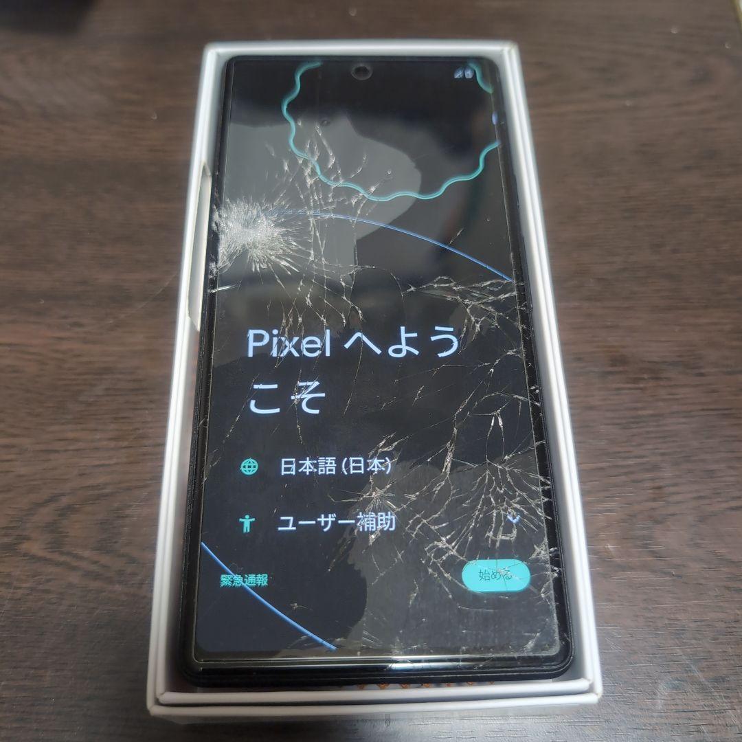 Google pixel6a チョーク (ホワイト) 画面割れ（Google Pixel
