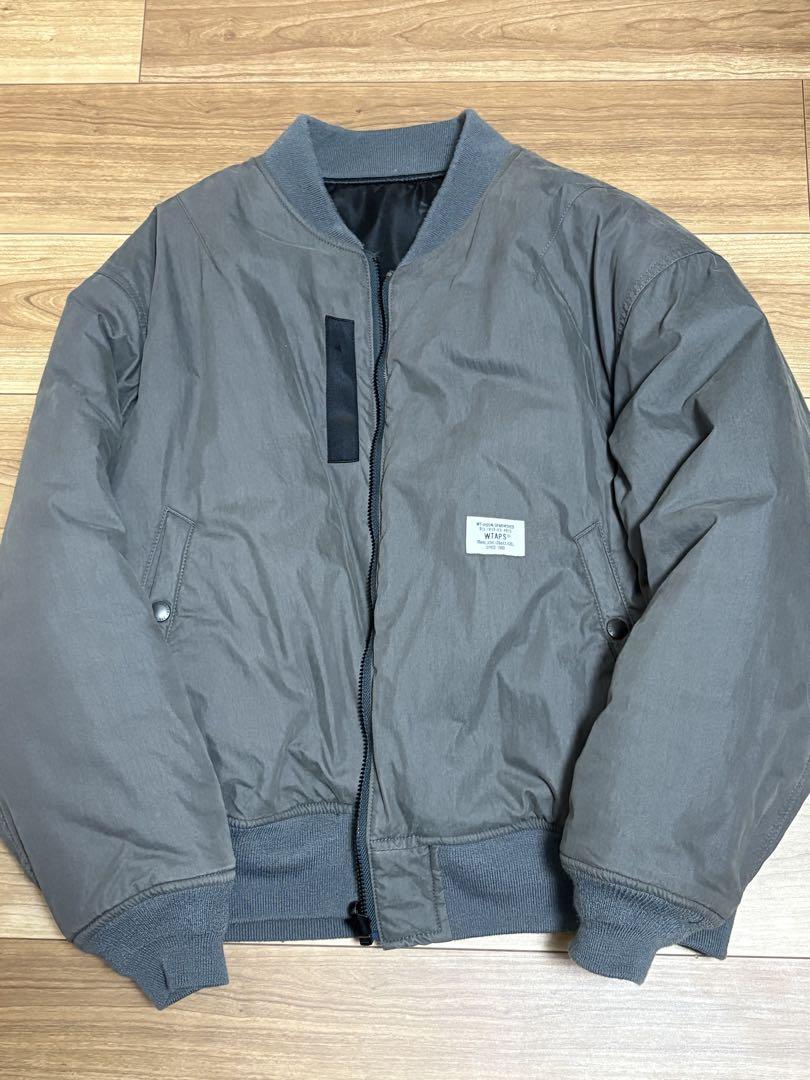 Wtaps 23aw ジャケット （WTAPS TRACK PADDED JACKET 黒 02