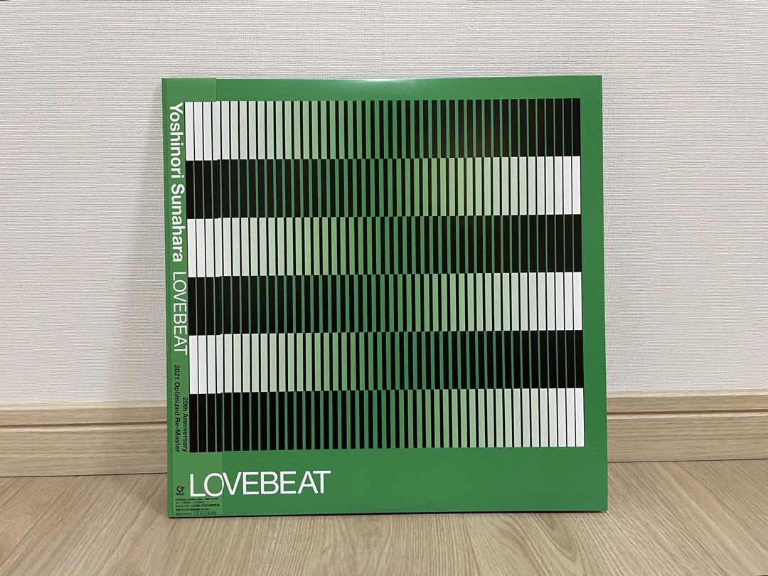 LP】砂原良徳 LOVEBEAT レコード （YOSHINORI SUNAHARA / 砂原