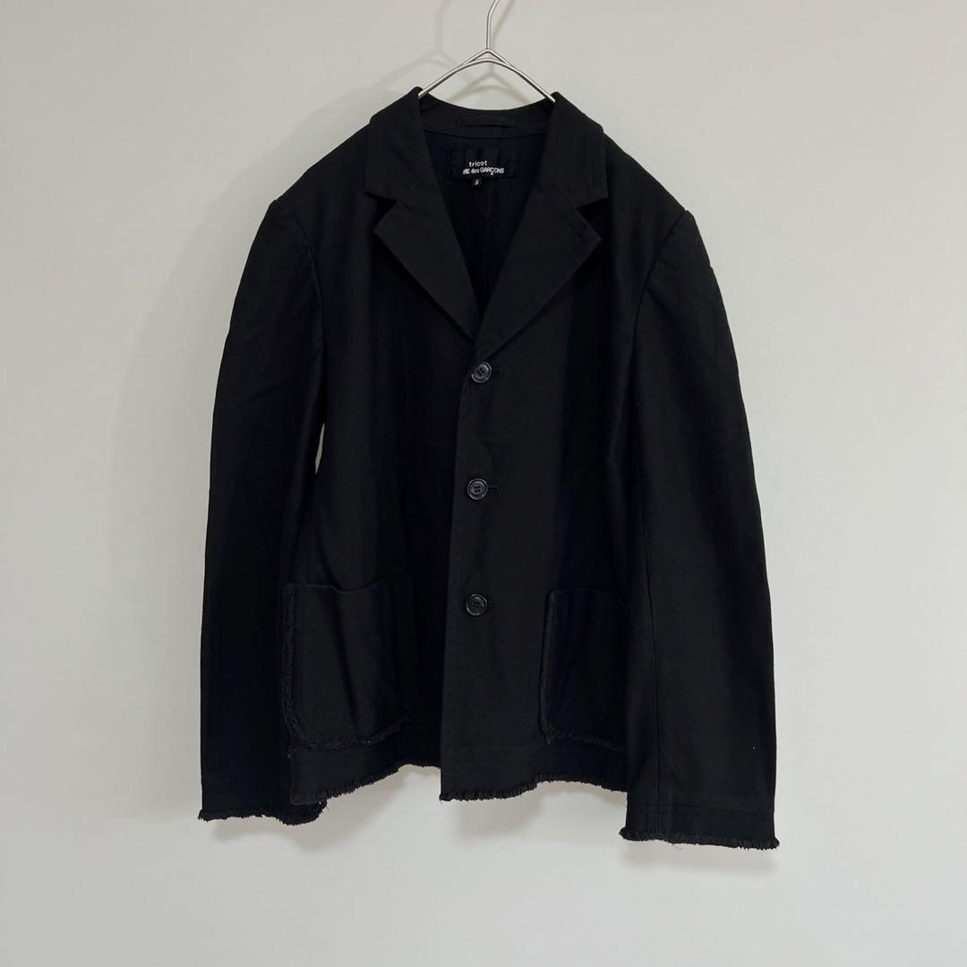 トリココムデギャルソンテーラードジャケット トリココムデギャルソンtricot COMME des GARCONS ウール混