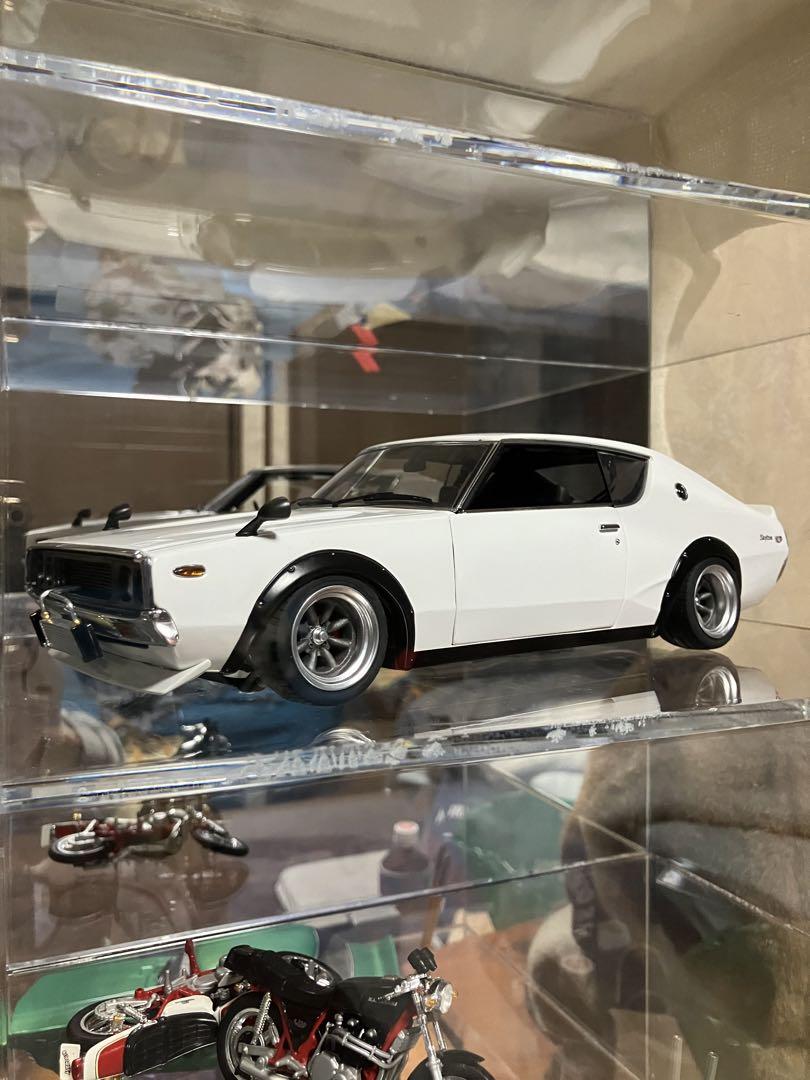 ミニカー 1/18 カスタム ケンメリ （1/18 京商 スカイライン GT