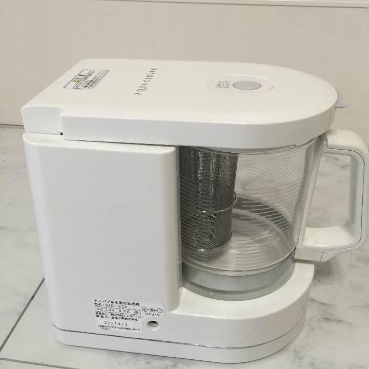 AQUA CLOVER ナノバブル水素水生成器 楽天市場】【最大3％OFF】 送料無料 新品 1年保証付 ナノバブル