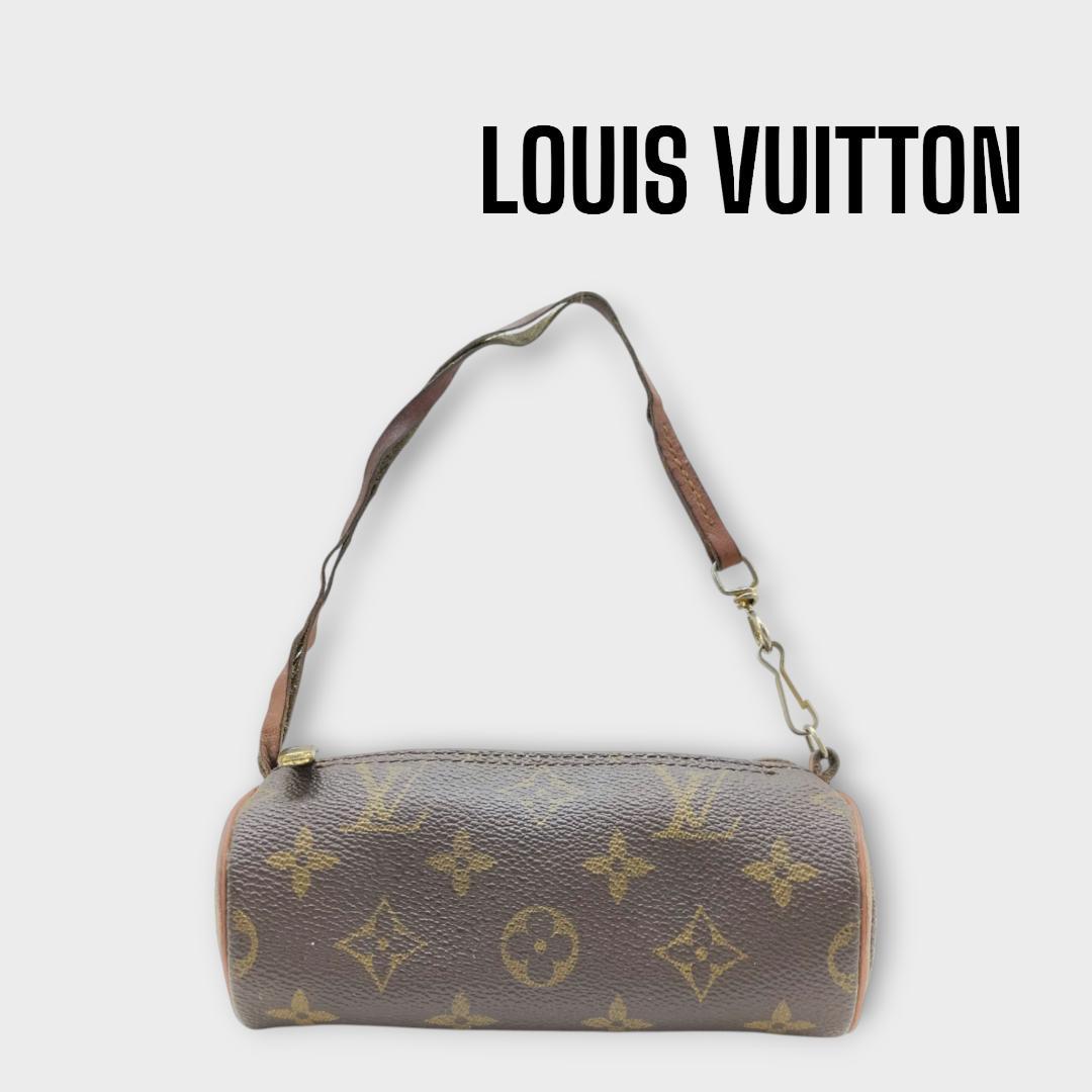 ルイ・ヴィトン　パピヨンミニポーチ 希少 極美品 ヴィンテージ】LOUIS VUITTON ルイヴィトン